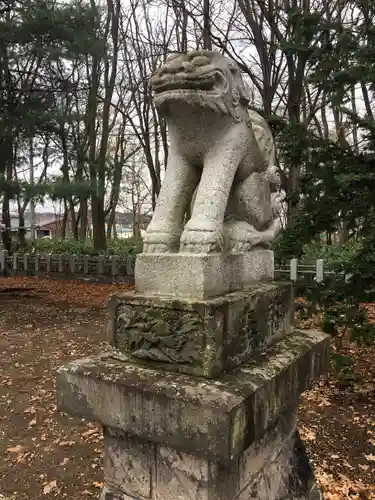 砂川神社の狛犬