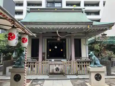 宮益御嶽神社の本殿・本堂