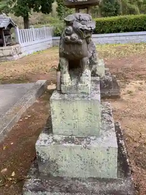 天神社の狛犬