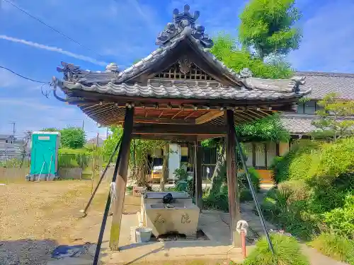 安楽寺の手水舎