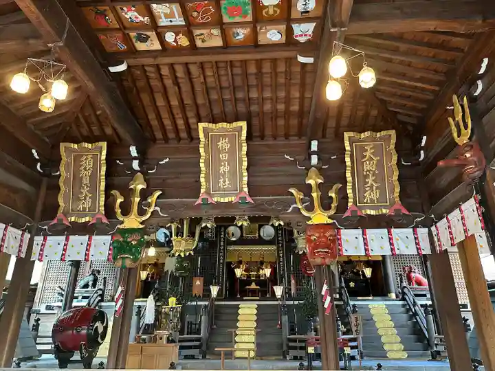 櫛田神社の本殿・本堂
