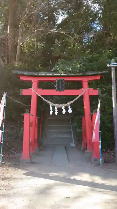 佐麻久嶺神社の鳥居