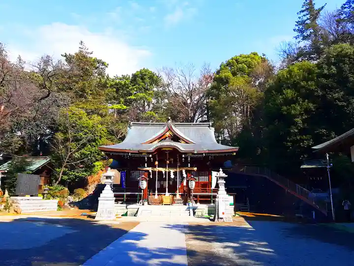 馬絹神社の本殿・本堂