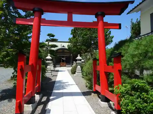 久之浜諏訪神社の鳥居