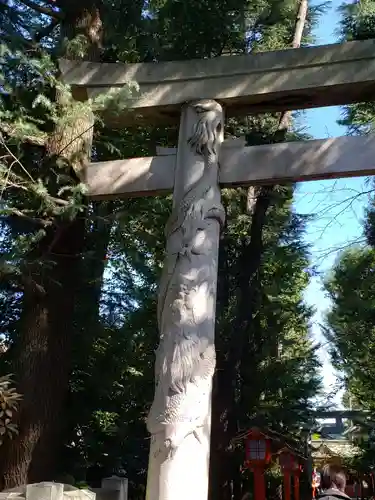 馬橋稲荷神社の鳥居