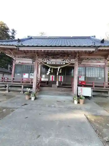 千代ケ岡八幡宮の本殿