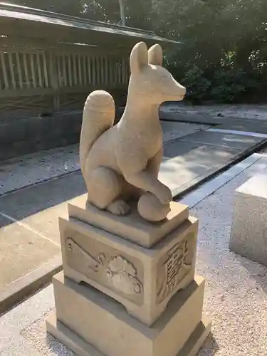 松江神社の狛犬