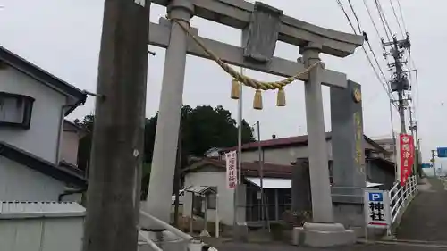 隠津島神社の鳥居