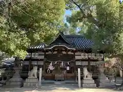 式内楯原神社の本殿