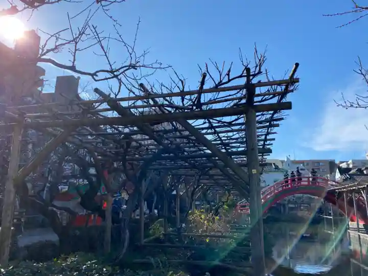 亀戸天神社の庭園