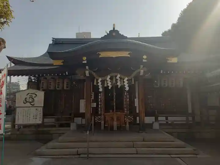 清見原神社の本殿・本堂