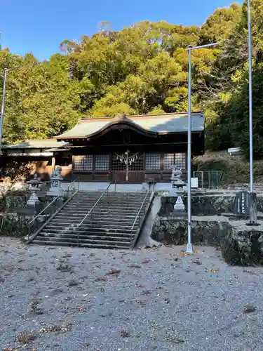 岩田神社の本殿・本堂
