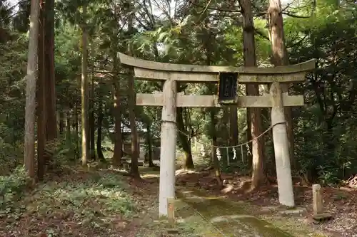 熊野神社（今津町藺生）の鳥居