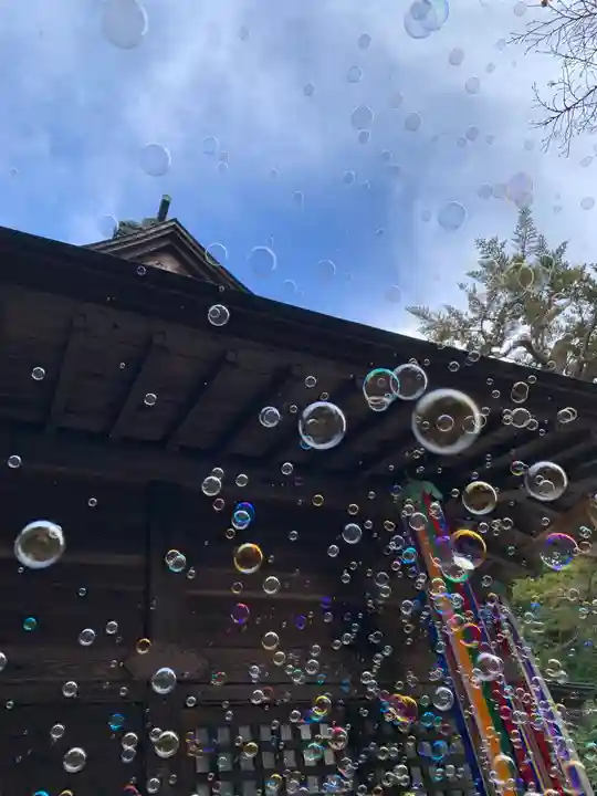滑川神社 - 仕事と子どもの守り神(福島県)
