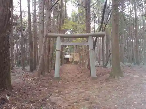 諏訪神社の鳥居