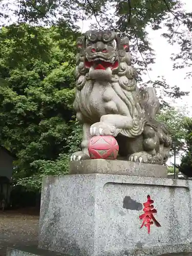 野々宮神社の狛犬