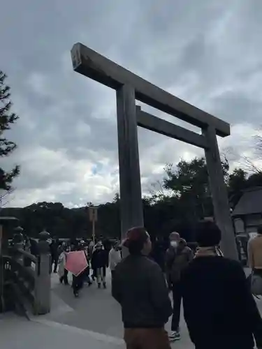 伊勢神宮外宮（豊受大神宮）の鳥居