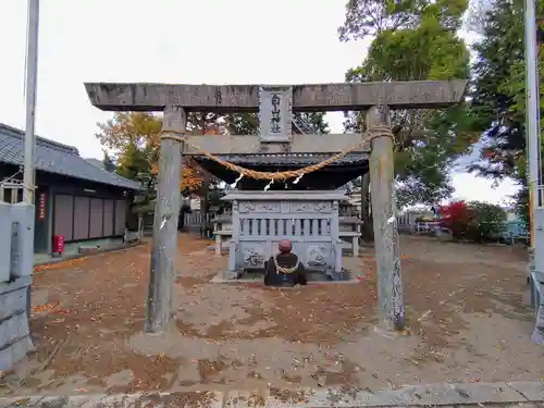 白山神社（上小口）の鳥居