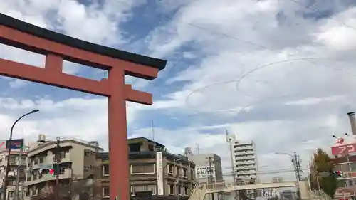 豊國神社の鳥居