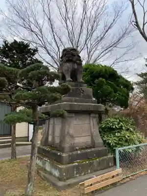 八幡神社の狛犬