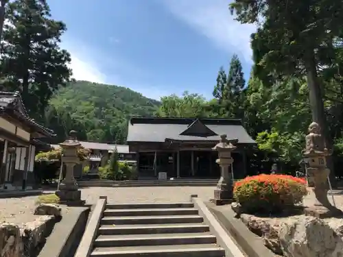 石桉比古比賣神社の本殿