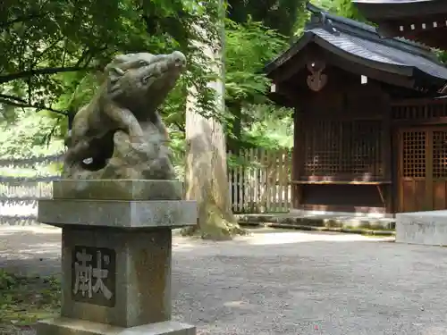 和気神社の狛犬