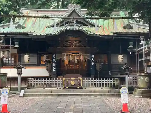 調神社の本殿