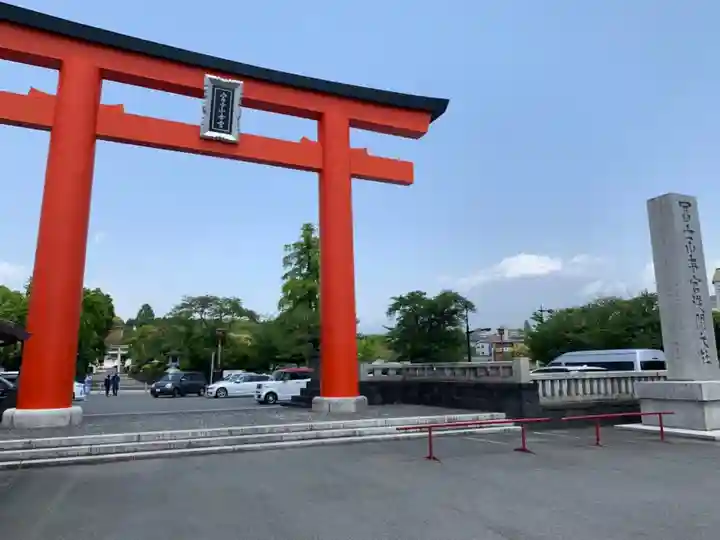 富士山本宮浅間大社の鳥居