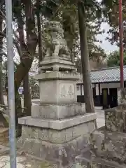 針綱神社の狛犬