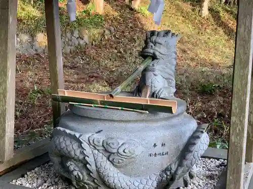 須山浅間神社の手水