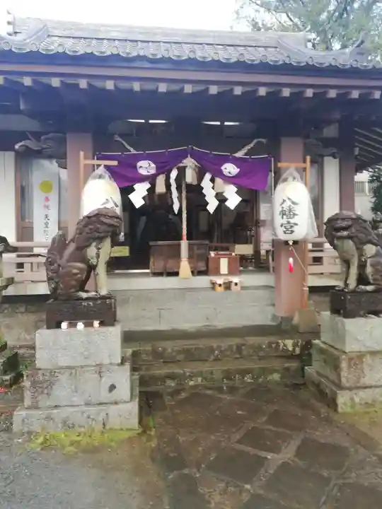中川八幡神社の本殿・本堂