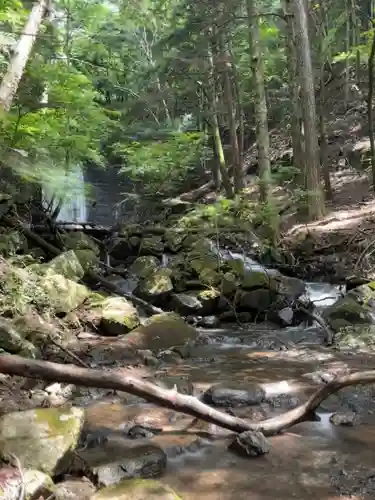 母の白滝神社(山梨県)