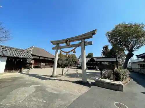 入鹿神社の鳥居