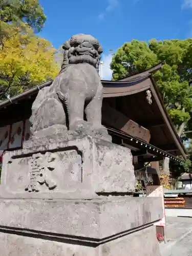 玉村八幡宮の狛犬