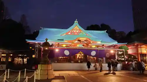 日枝神社の本殿・本堂