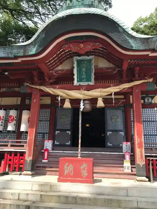 八幡朝見神社の本殿・本堂