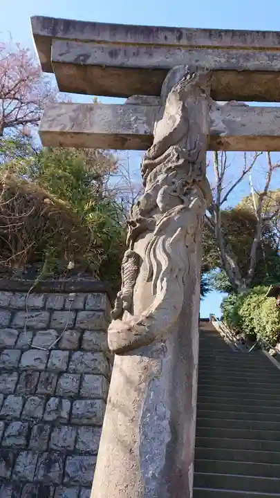 品川神社の芸術