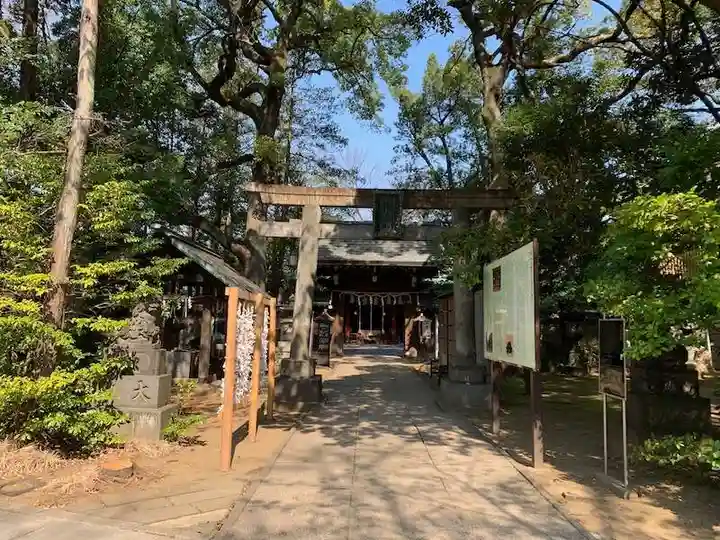 赤坂氷川神社の鳥居