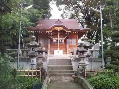 栗原神社の本殿・本堂