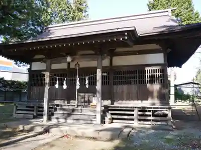諏訪神社の本殿・本堂