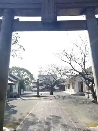 豊山八幡神社の鳥居