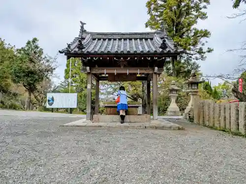 伊太祁曽神社の手水舎