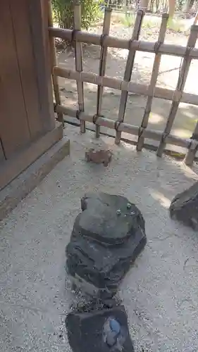 富部神社の狛犬