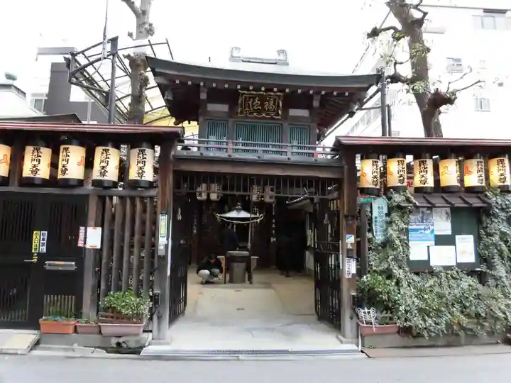 浪速寺の山門・神門