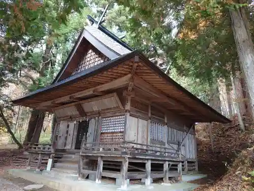 戸隠神社火之御子社の本殿・本堂