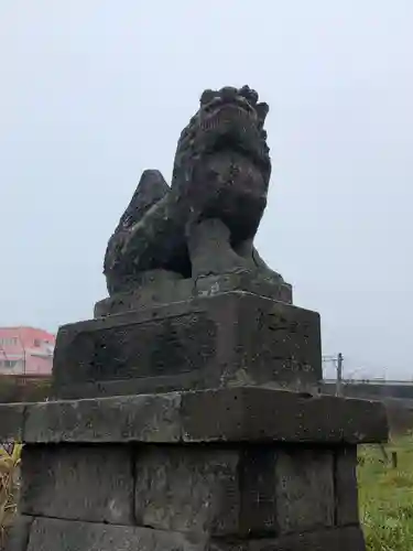 厚田神社の狛犬