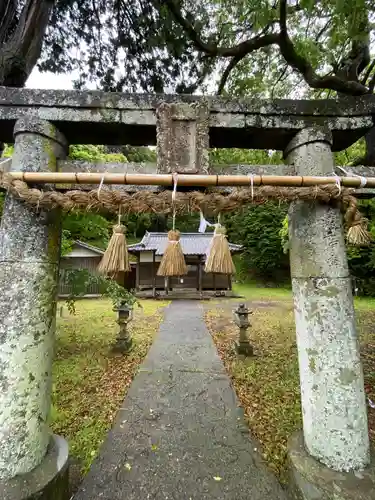 劔神社の鳥居