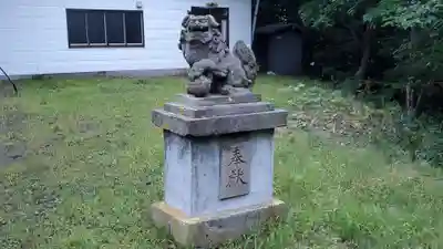 釧路神社の狛犬