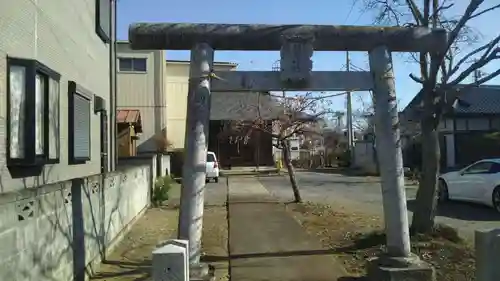 稲荷神社の鳥居