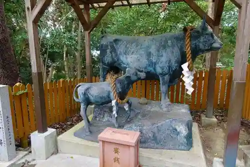 石切劔箭神社上之社の狛犬